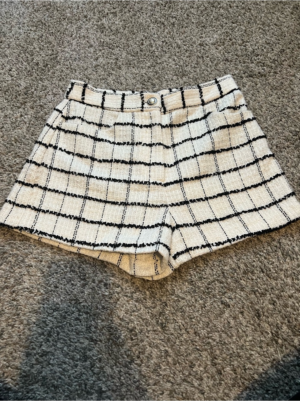 Zara Tweed Shorts
